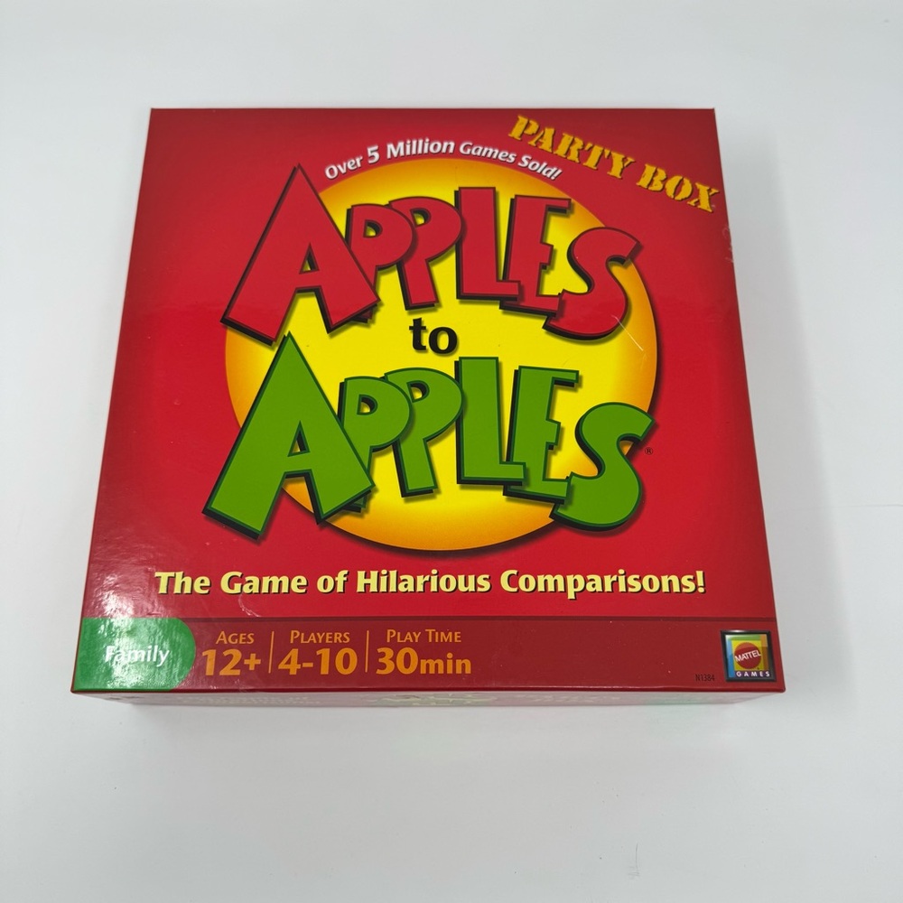 Apples to Apples Party Box Board-Card Game by Mattel